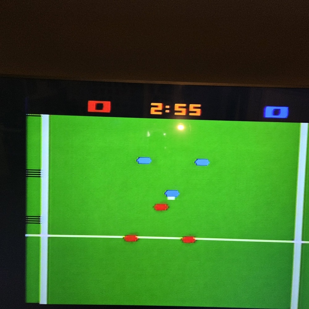 Atari 2600 Championship Soccer CX-2616 Vintage 1980 Video Game Cartridge Retro